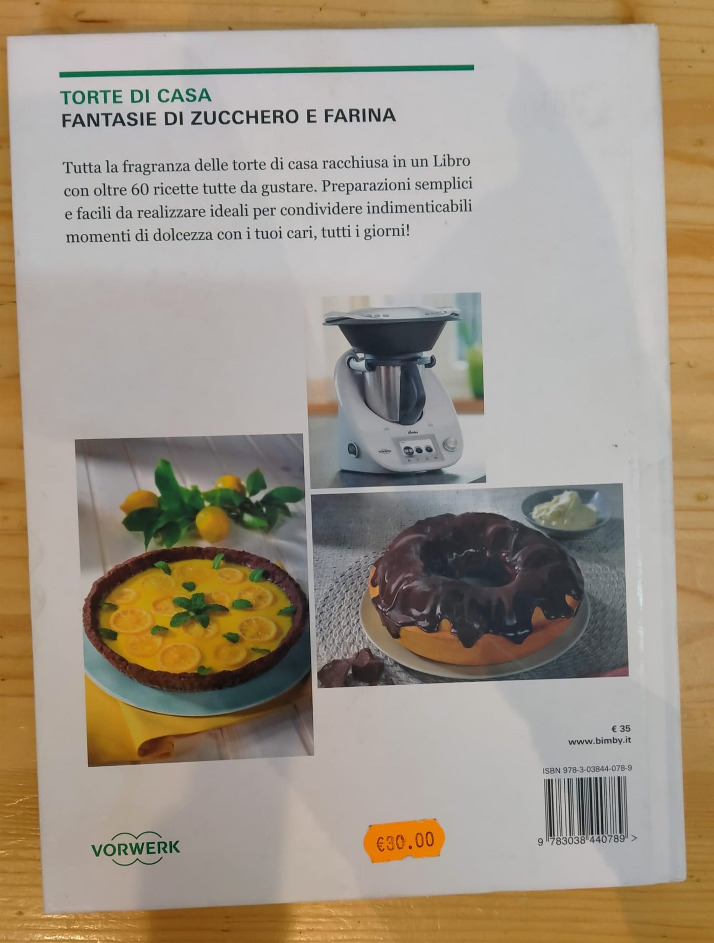 Libro ricette per bimby Torte di casa